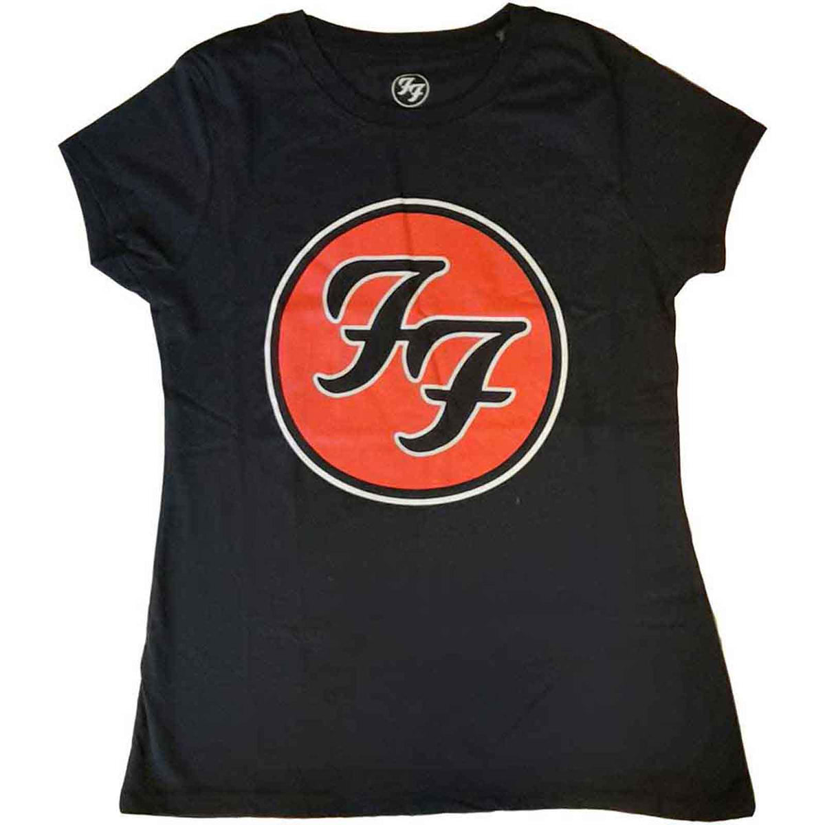 FOO FIGHTERS - FF LOGO - Ladies T-Shirt Black