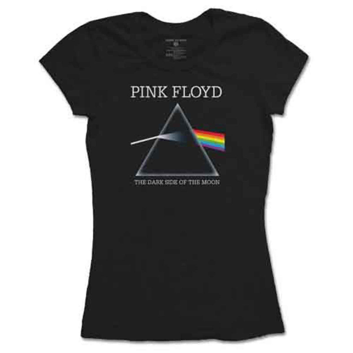PINK FLOYD - DARK SIDE OF THE MOON REFRACT - Ladies T-Shirt Black