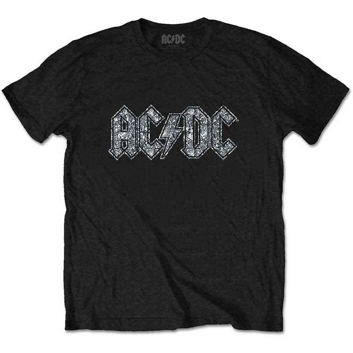 AC/DC - LOGO - Kids T-Shirt Black (Embellished)