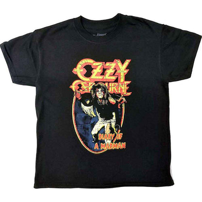 OZZY OSBOURNE - VINTAGE DIARY OF A MADMAN - Kids T-Shirt Black