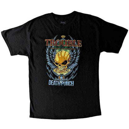 FIVE FINGER DEATH PUNCH - TROUBLE - Kids T-Shirt Black