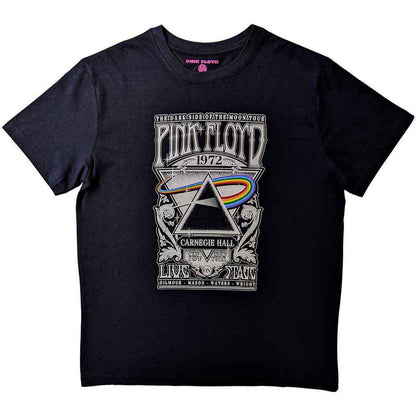 PINK FLOYD - CARNEGIE HALL POSTER - Kids T-Shirt Black