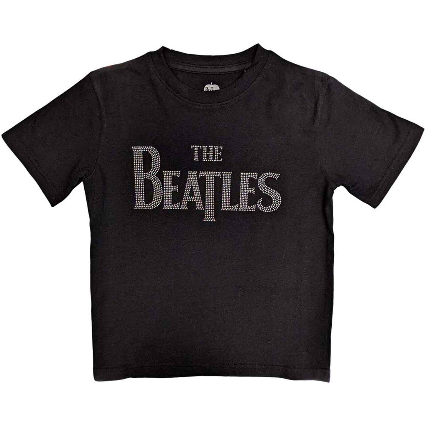THE BEATLES - DROP T - Kids T-Shirt Black (Embellished)
