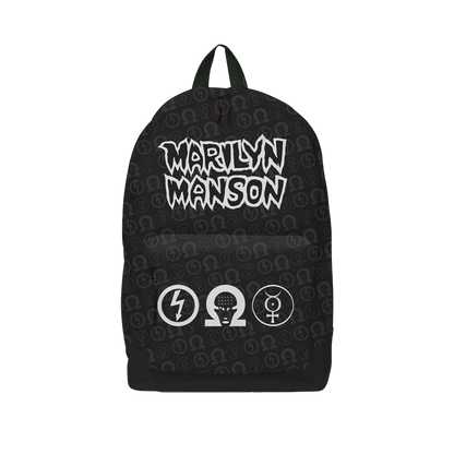 Rocksax Marilyn Manson Backpack - Logo