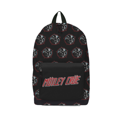 Rocksax Mötley Crüe Backpack - Heavy Metal Power