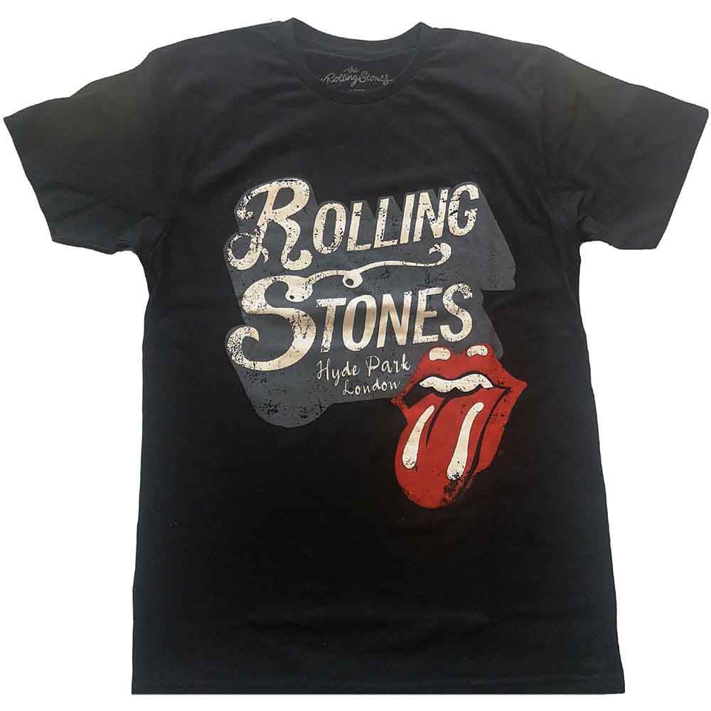 THE ROLLING STONES - HYDE PARK - T-Shirt Black