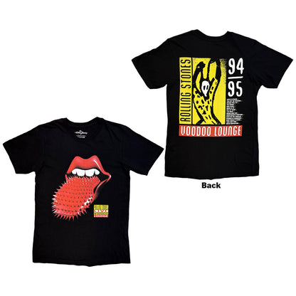 THE ROLLING STONES - LIVE VOODOO LOUNGE TONGUE - T-Shirt Black