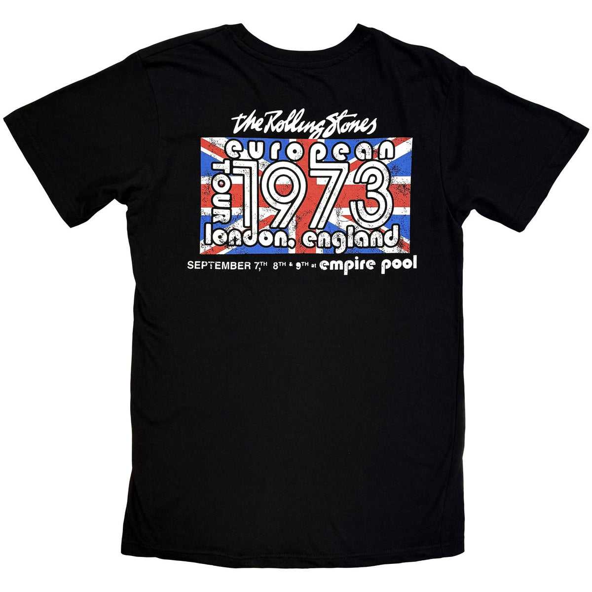 THE ROLLING STONES - LONDON 1973 - T-Shirt Black