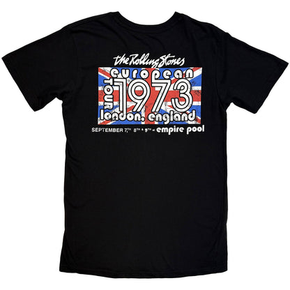 THE ROLLING STONES - LONDON 1973 - T-Shirt Black