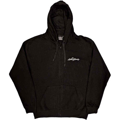 THE ROLLING STONES - CLASSIC TONGUE - Zipped Hoodie Black