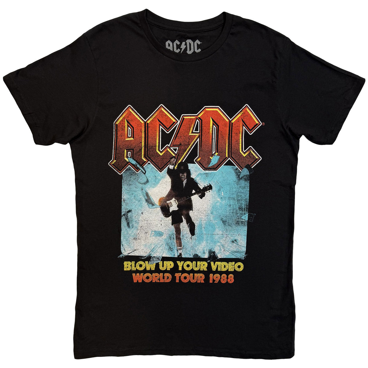 AC/DC - BLOW UP YOUR VIDEO - T-Shirt Blue
