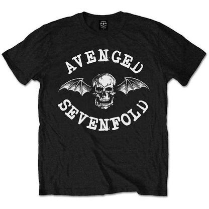 AVENGED SEVENFOLD - CLASSIC DEATH BAT - T-Shirt Black
