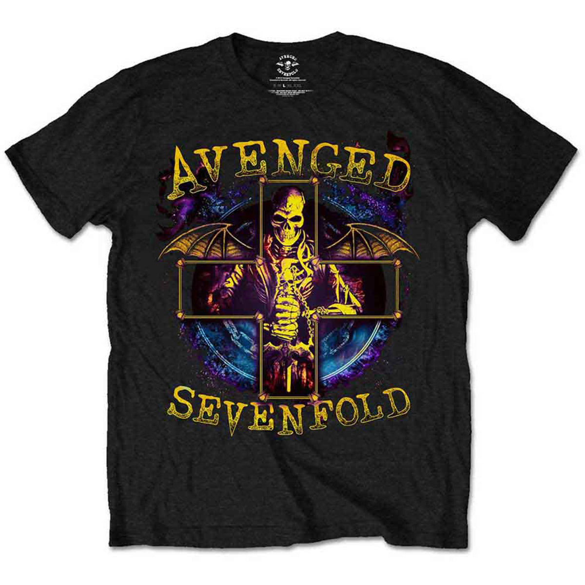 AVENGED SEVENFOLD - STELLAR - T-Shirt Black