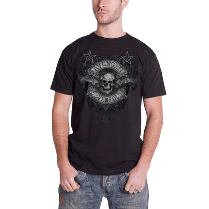 AVENGED SEVENFOLD - STARS FLOURISH - T-Shirt Black