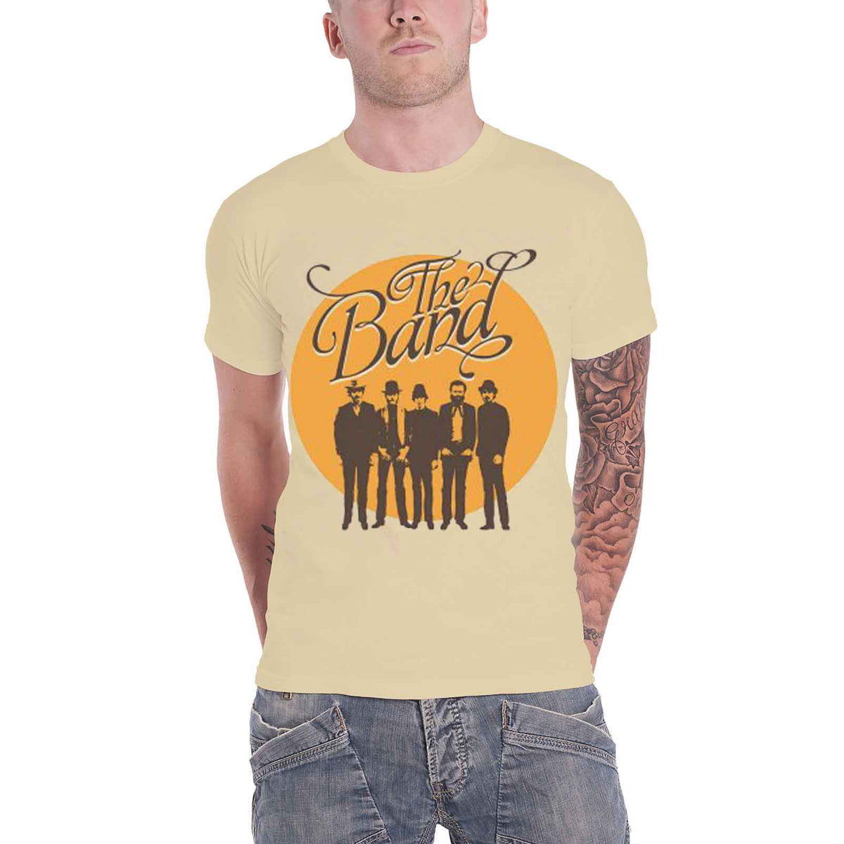 THE BAND - CIRCLE LOGO - T-Shirt Neutral