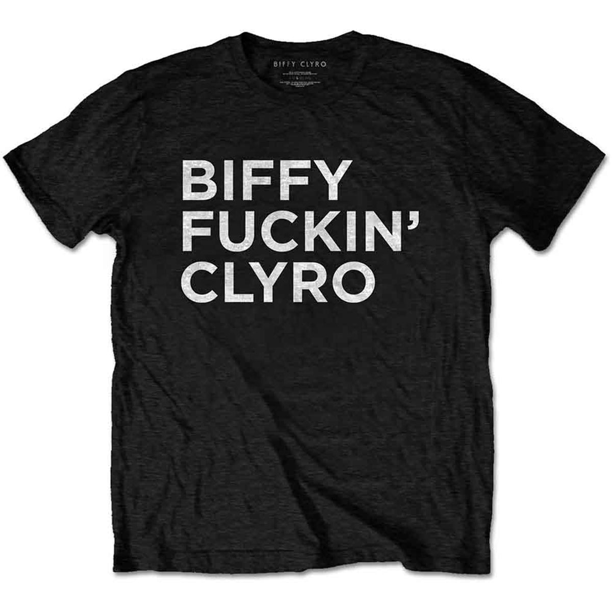 BIFFY CLYRO - BIFFY FUCKING CLYRO - T-Shirt Black
