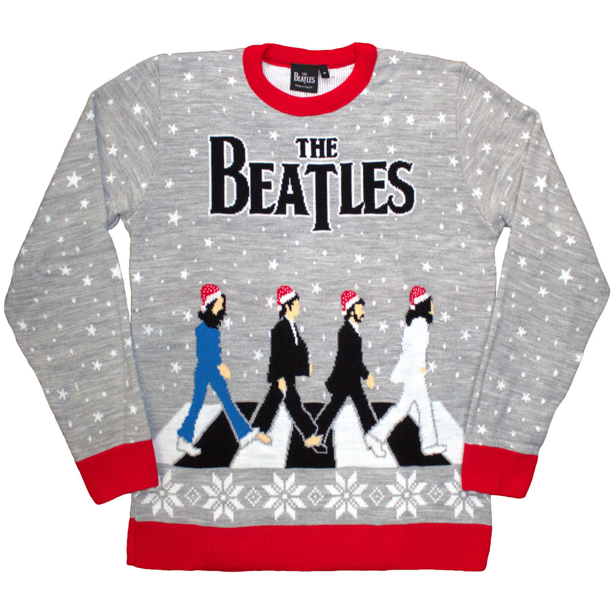 BEATLES, THE - DROP T / ABBEY ROAD XMAS - Jumper Grey