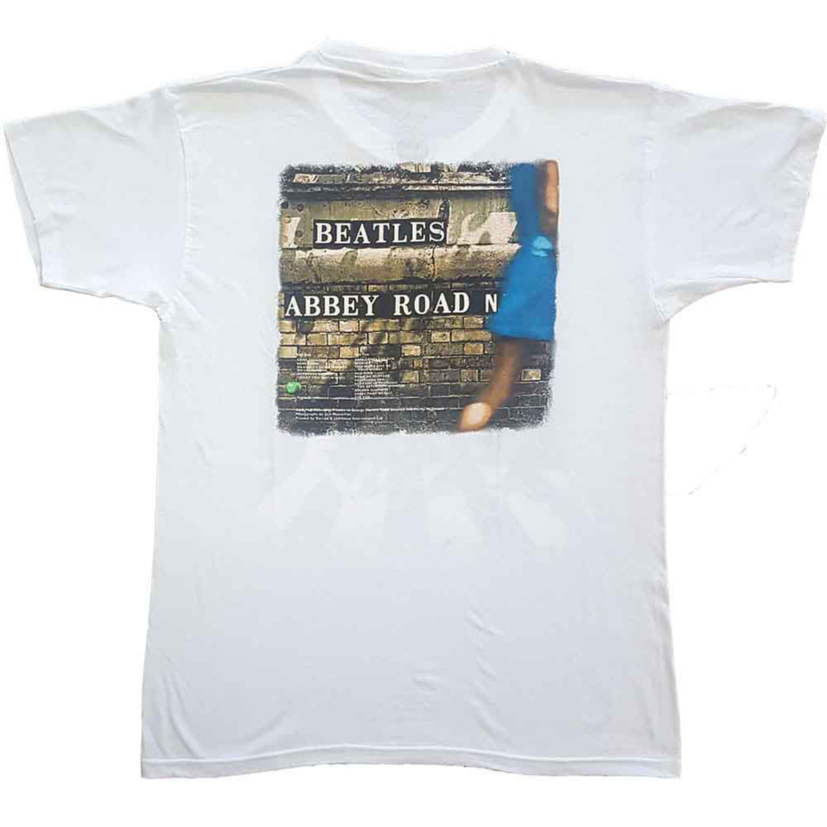 BEATLES, THE - VINTAGE ABBEY ROAD - T-Shirt White (Back Print)