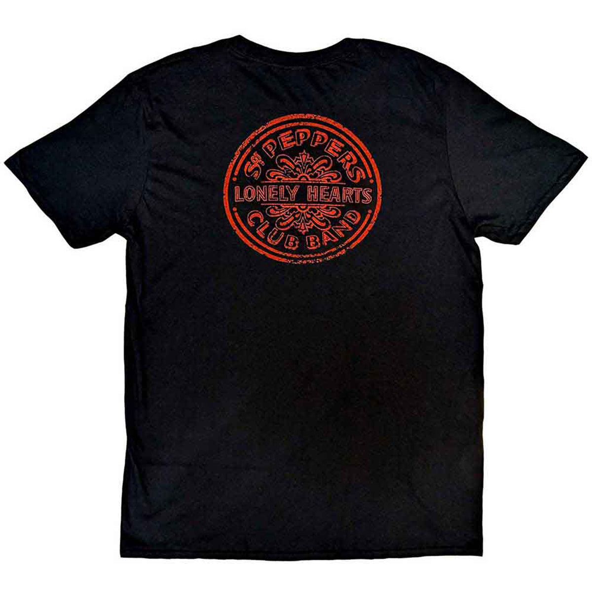 BEATLES, THE - VINTAGE SGT PEPPER - T-Shirt Schwarz (Rückseitendruck)