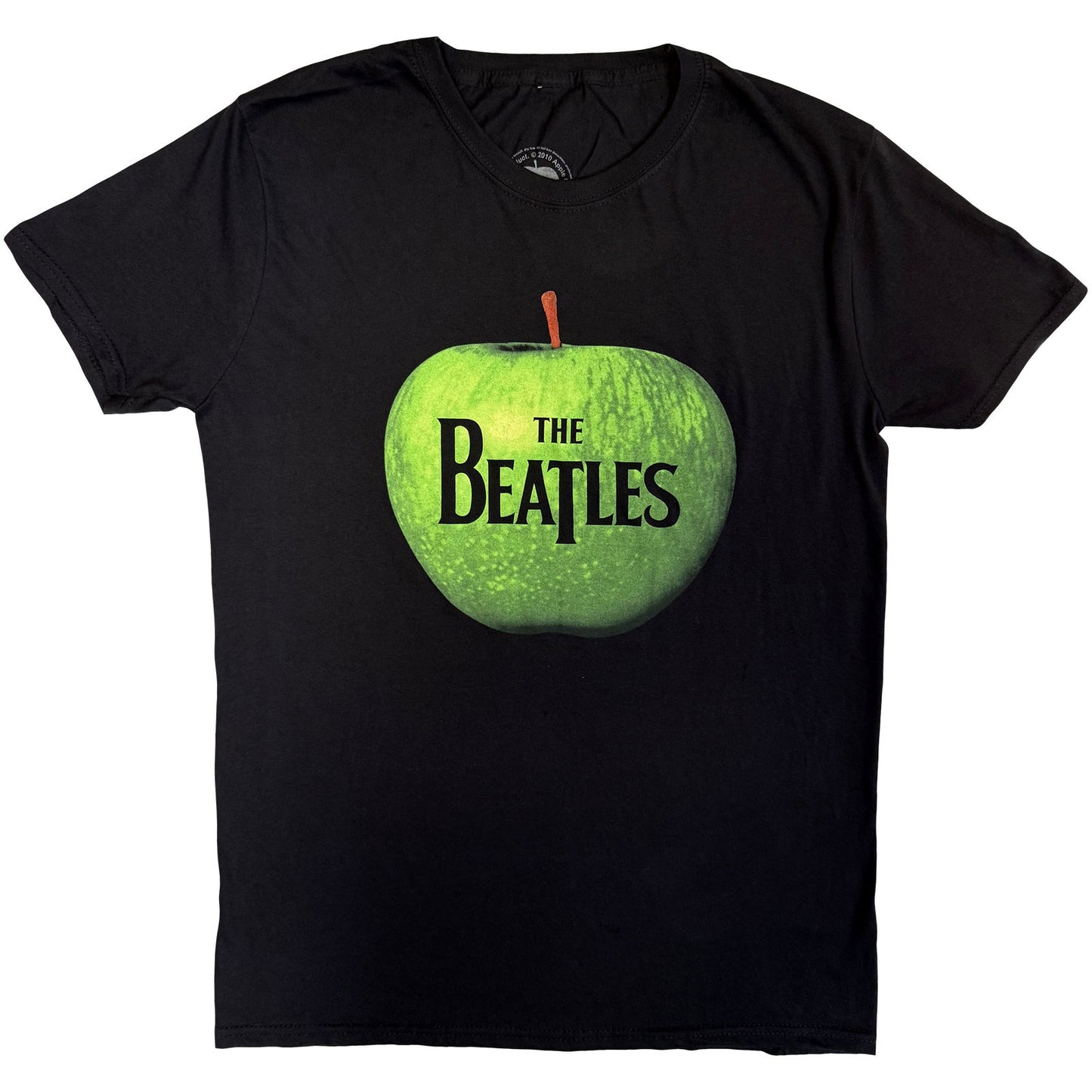BEATLES, THE - APPLE LOGO - T-Shirt Schwarz