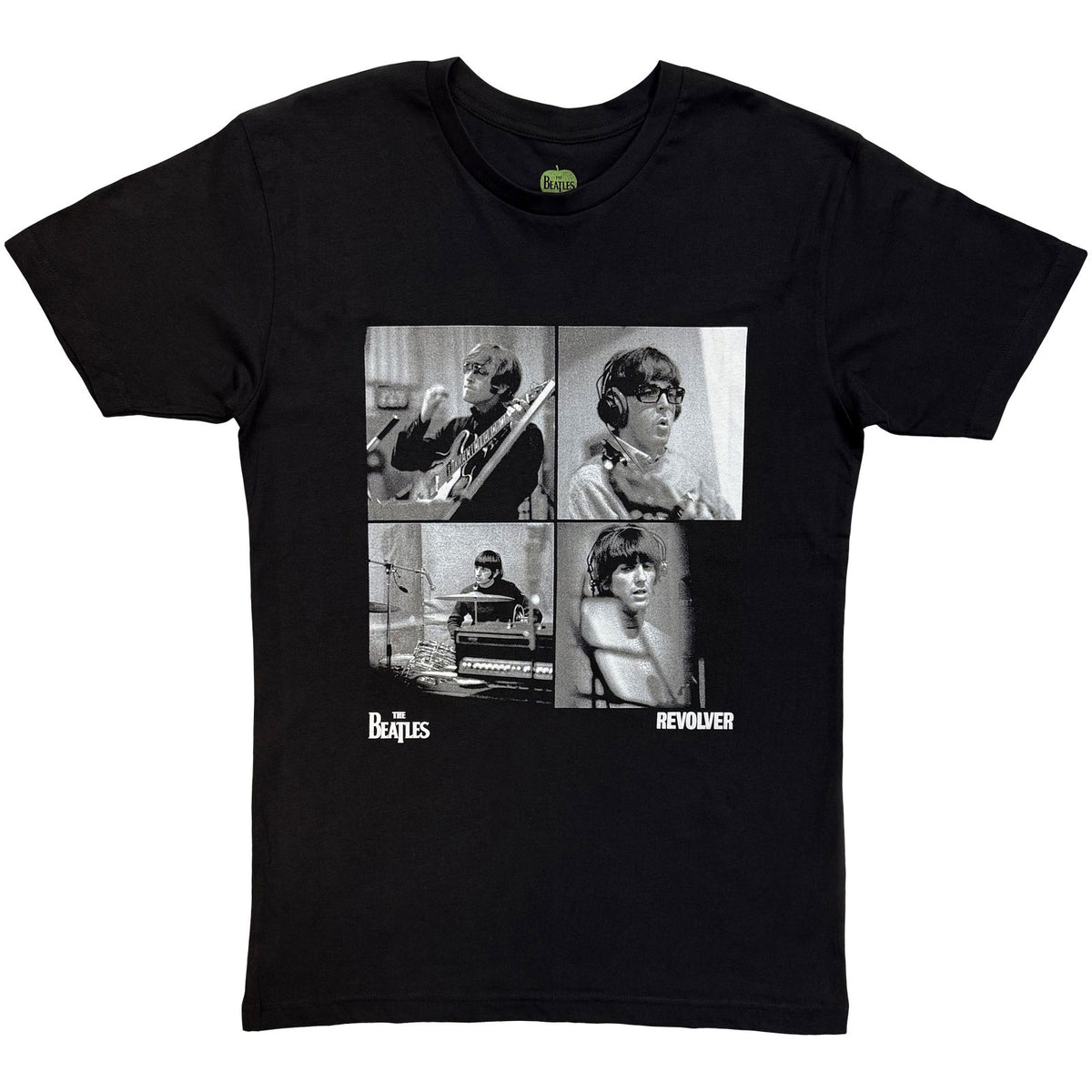 BEATLES, THE - REVOLVER STUDIO SHOTS - T-Shirt Black
