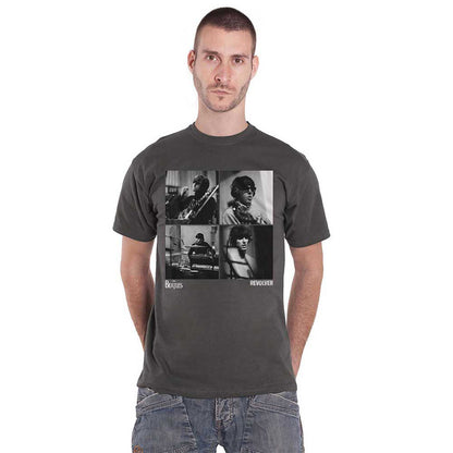 BEATLES, THE - REVOLVER STUDIO SHOTS - T-Shirt Grey