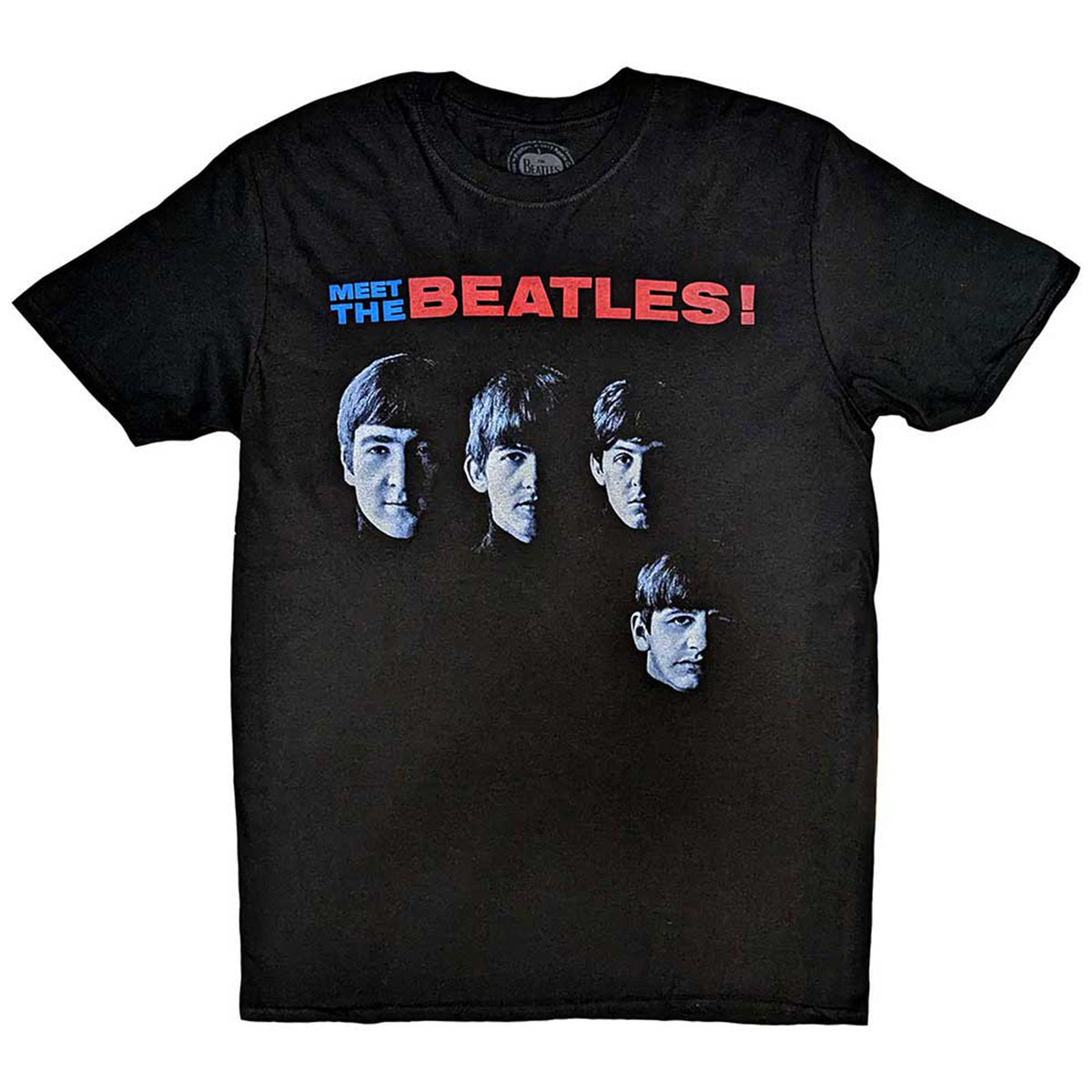 BEATLES, THE - MEET THE BEATLES - T-Shirt Schwarz