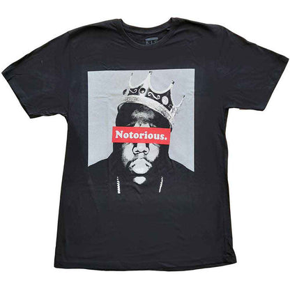 BIGGIE SMALLS - NOTORIOUS - T-Shirt Black