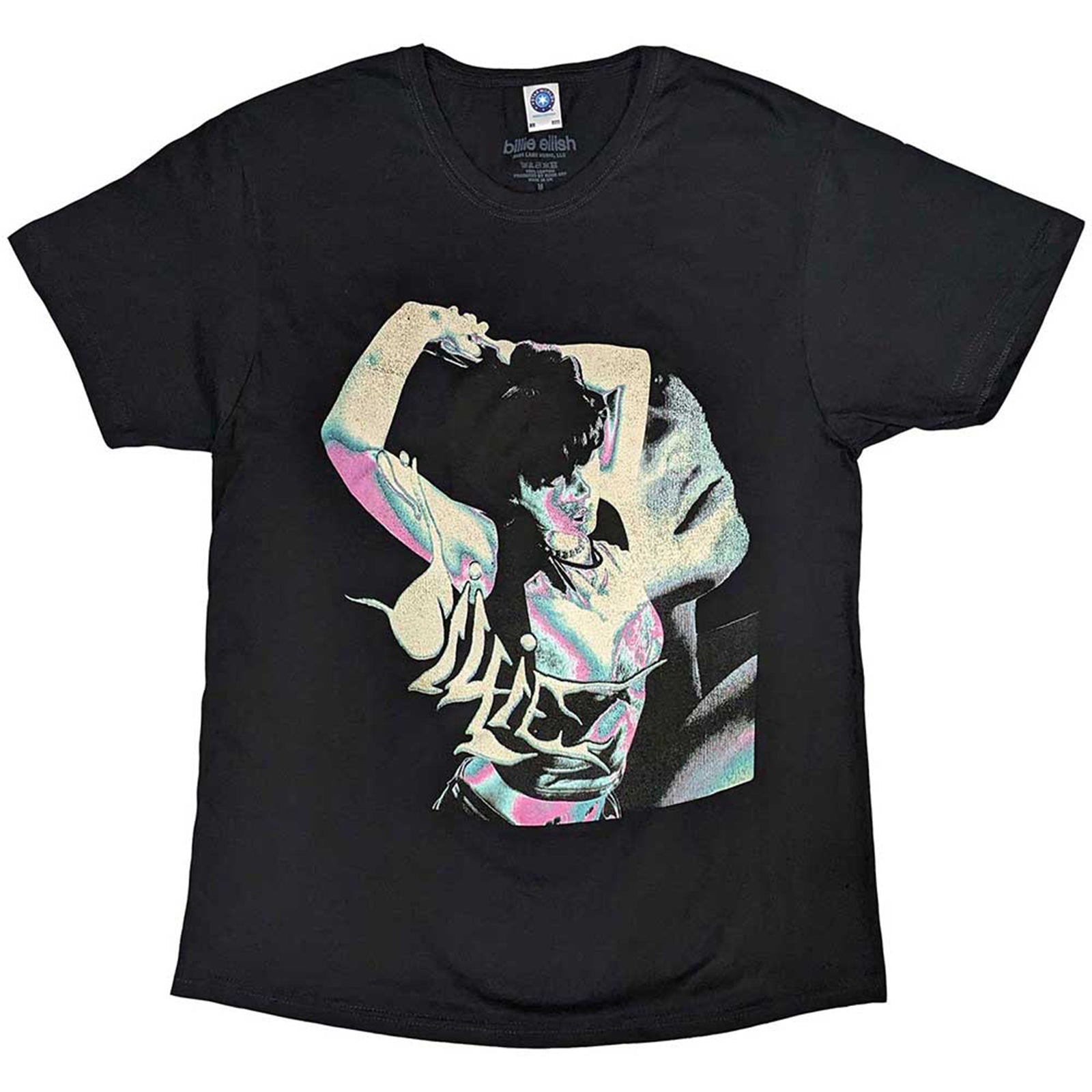 BILLIE EILISH - PORTRAIT - T-Shirt Grey