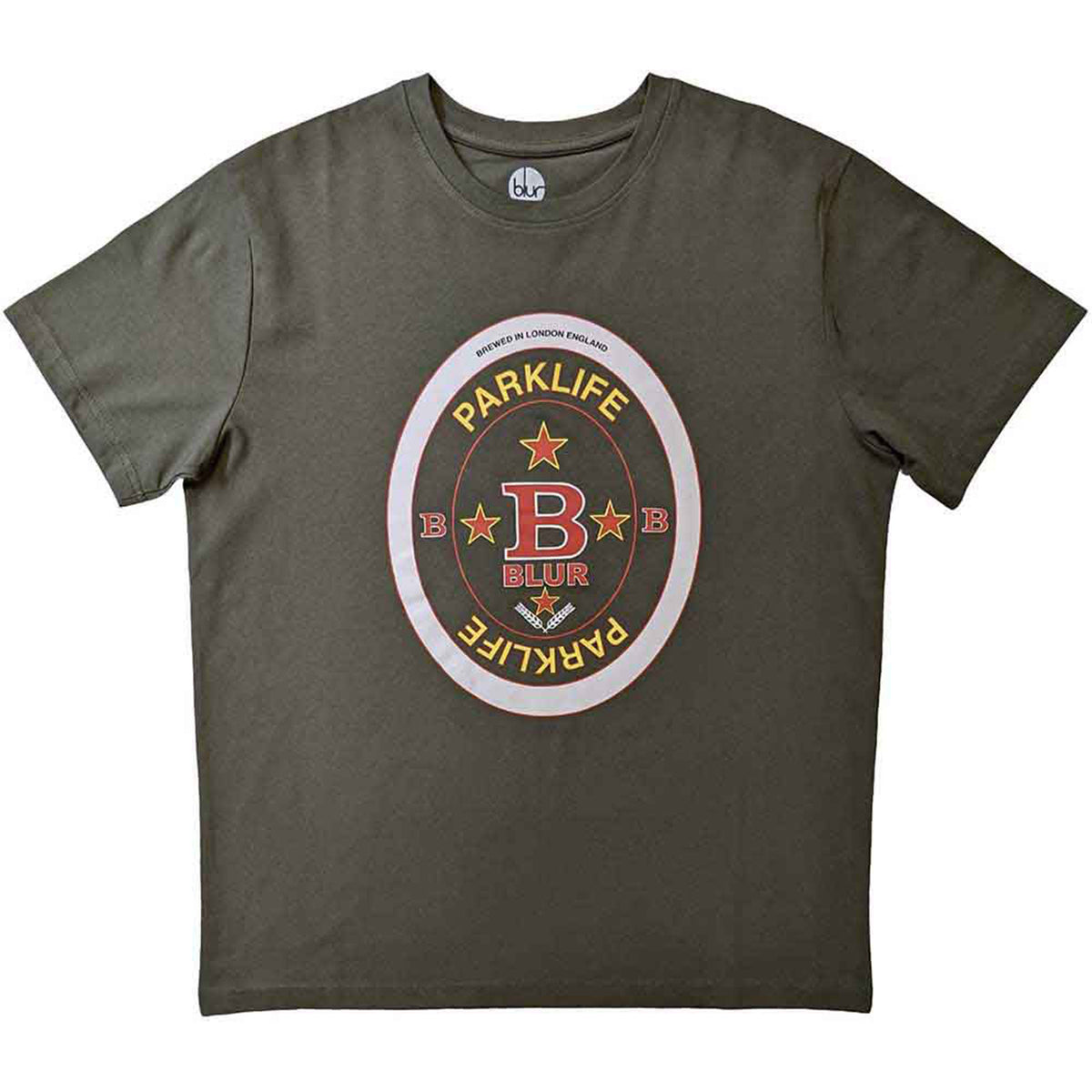 BLUR - PARKLIFE BEERMAT - T-Shirt Green