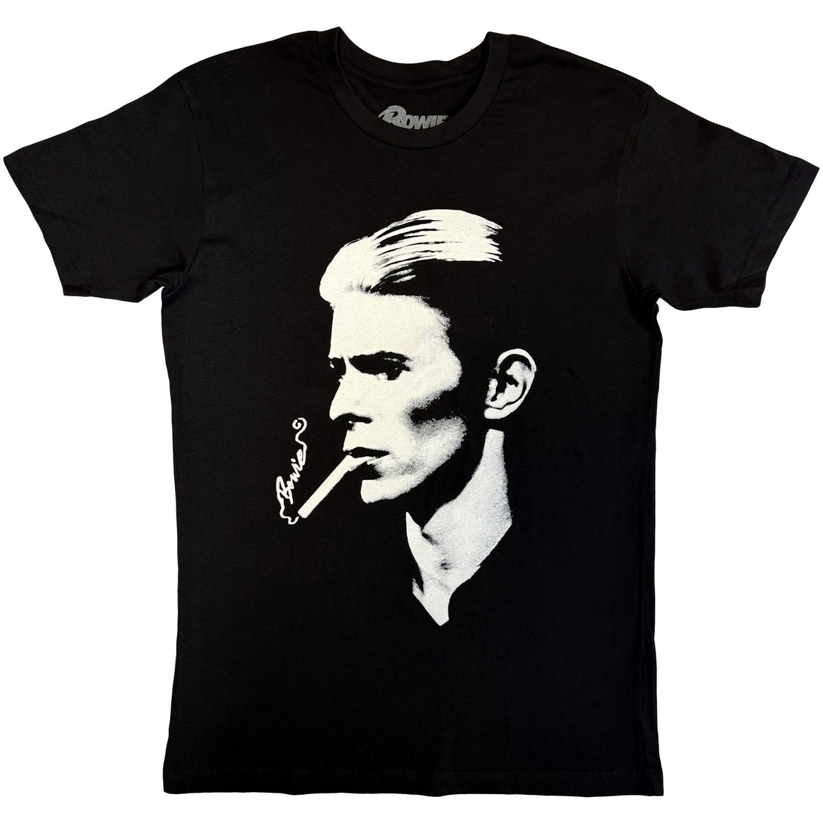DAVID BOWIE - SMOKE - T-Shirt Black