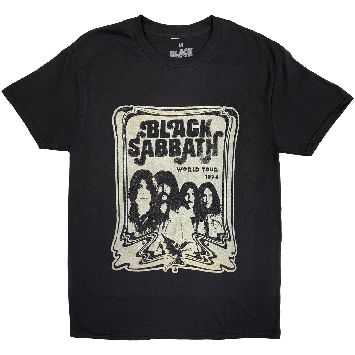 BLACK SABBATH - WORLD TOUR 1978 - T-Shirt Schwarz