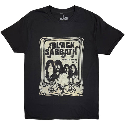 BLACK SABBATH - WORLD TOUR 1978 - T-Shirt Schwarz