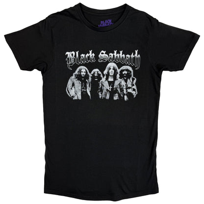 BLACK SABBATH - GREYSCALE GROUP - T-Shirt Black