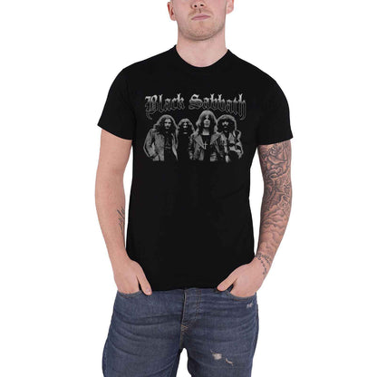 BLACK SABBATH - GREYSCALE GROUP - T-Shirt Black
