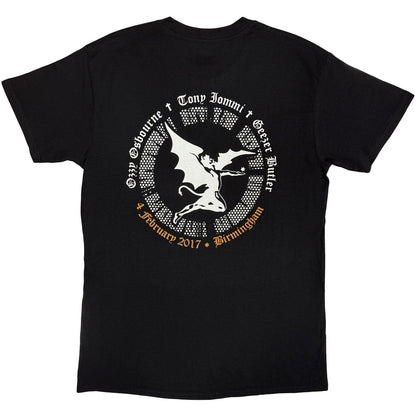 BLACK SABBATH - THE END DEMON - T-Shirt Black (Back Print)