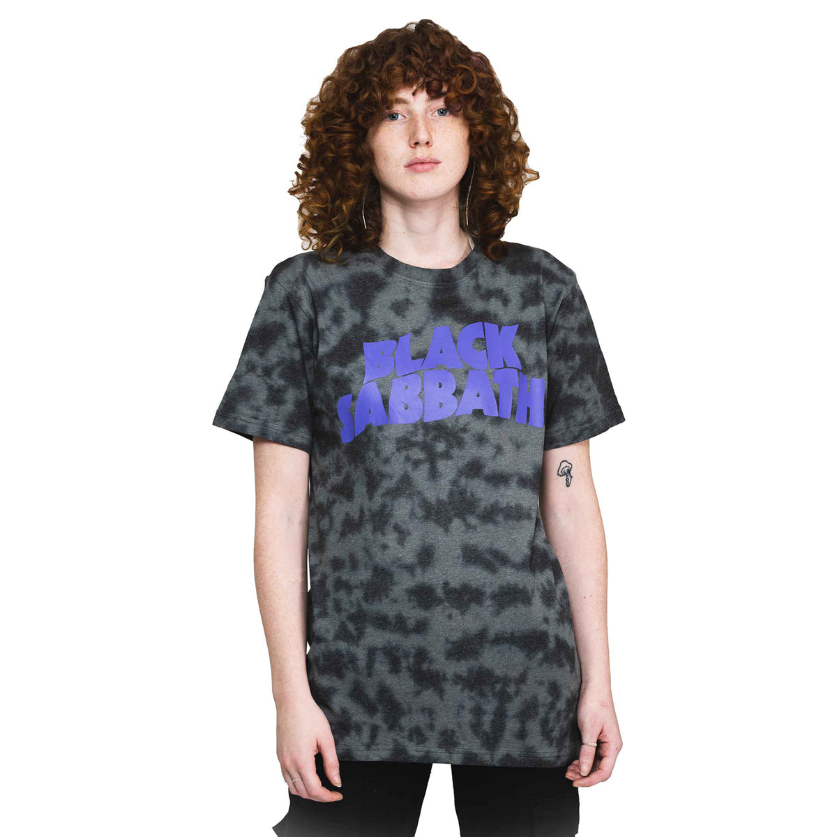 BLACK SABBATH - WAVY LOGO - T-Shirt Black (Wash Collection)