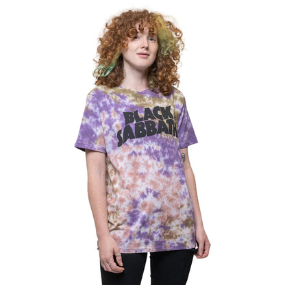 BLACK SABBATH - WAVY LOGO - T-Shirt Blue (Wash Collection)