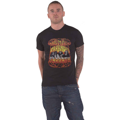 BLACK SABBATH - PARANOID PSYCH - T-Shirt Black