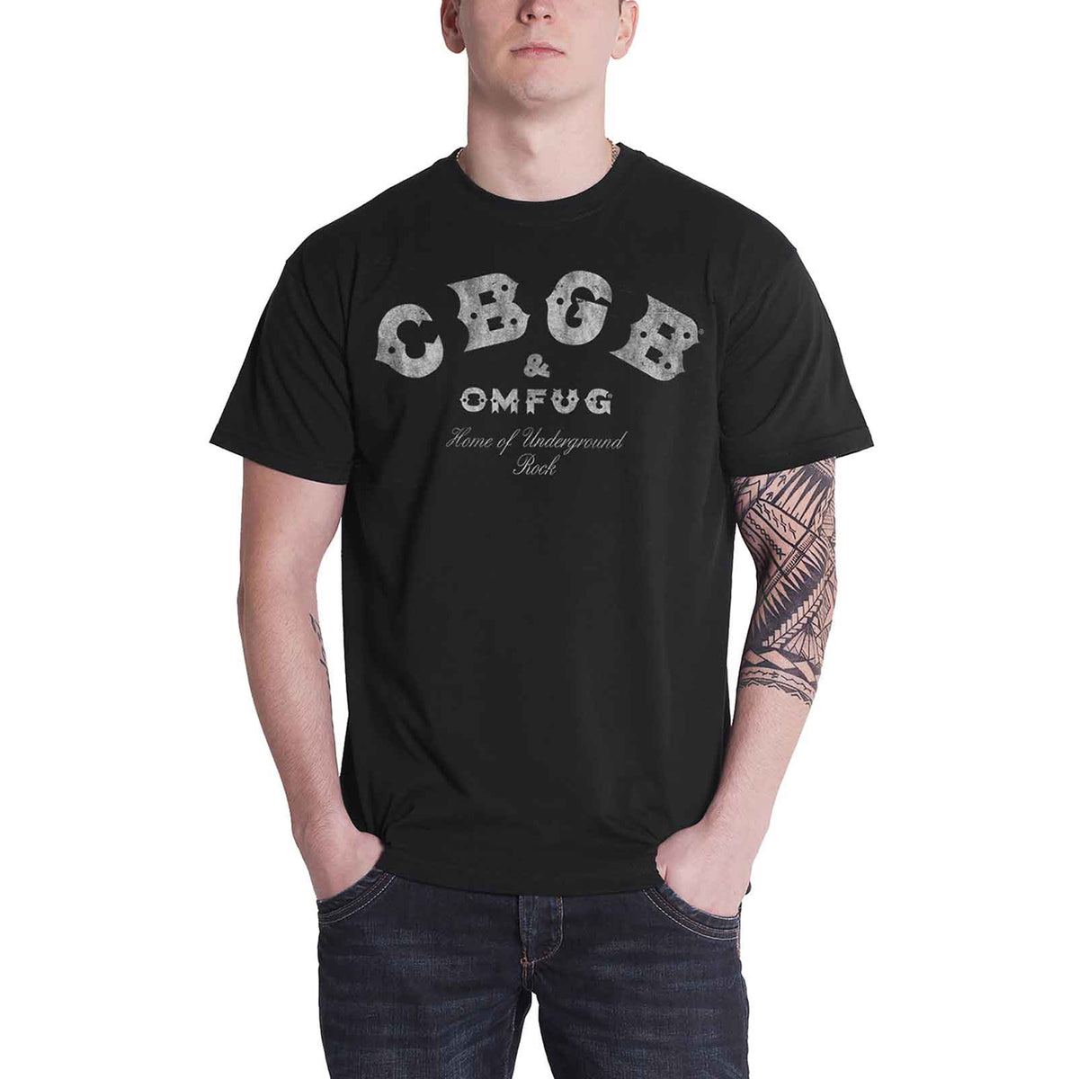CBGB - CLASSIC LOGO - T-Shirt Black
