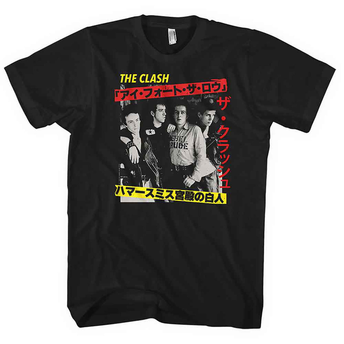 CLASH, THE - KANJI - T-Shirt Black