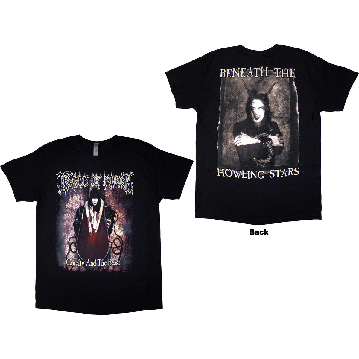 CRADLE OF FILTH - CRUELTY & THE BEAST - T-Shirt Black