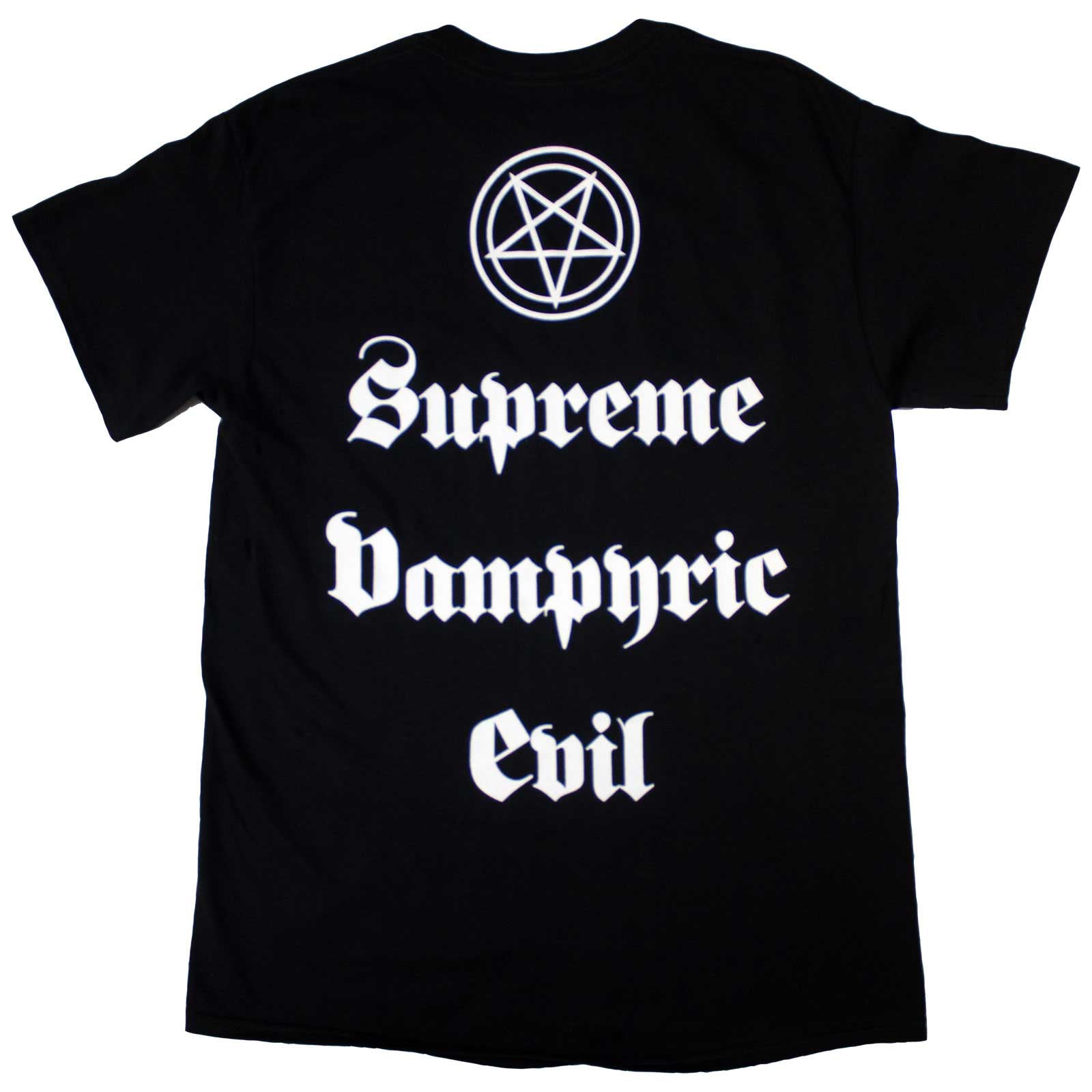 CRADLE OF FILTH - SUPREME VAMPIRIC EVIL - T-Shirt Black (Back Print)