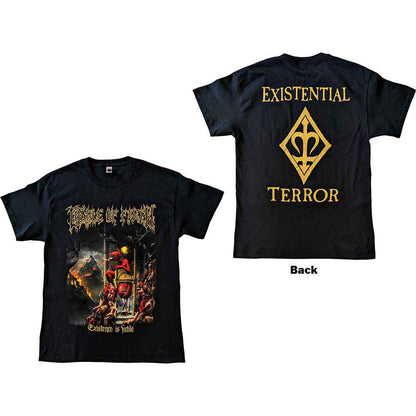 CRADLE OF FILTH - EXISTENCE IS FUTILE - T-Shirt Black (Back Print)