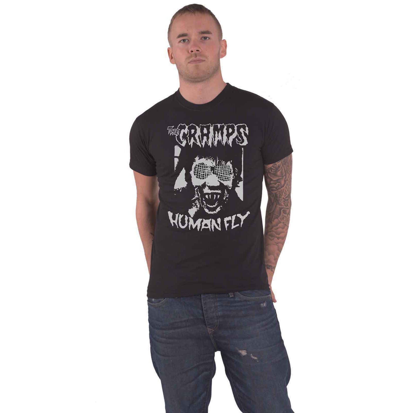CRAMPS, THE - HUMAN FLY - T-Shirt Black