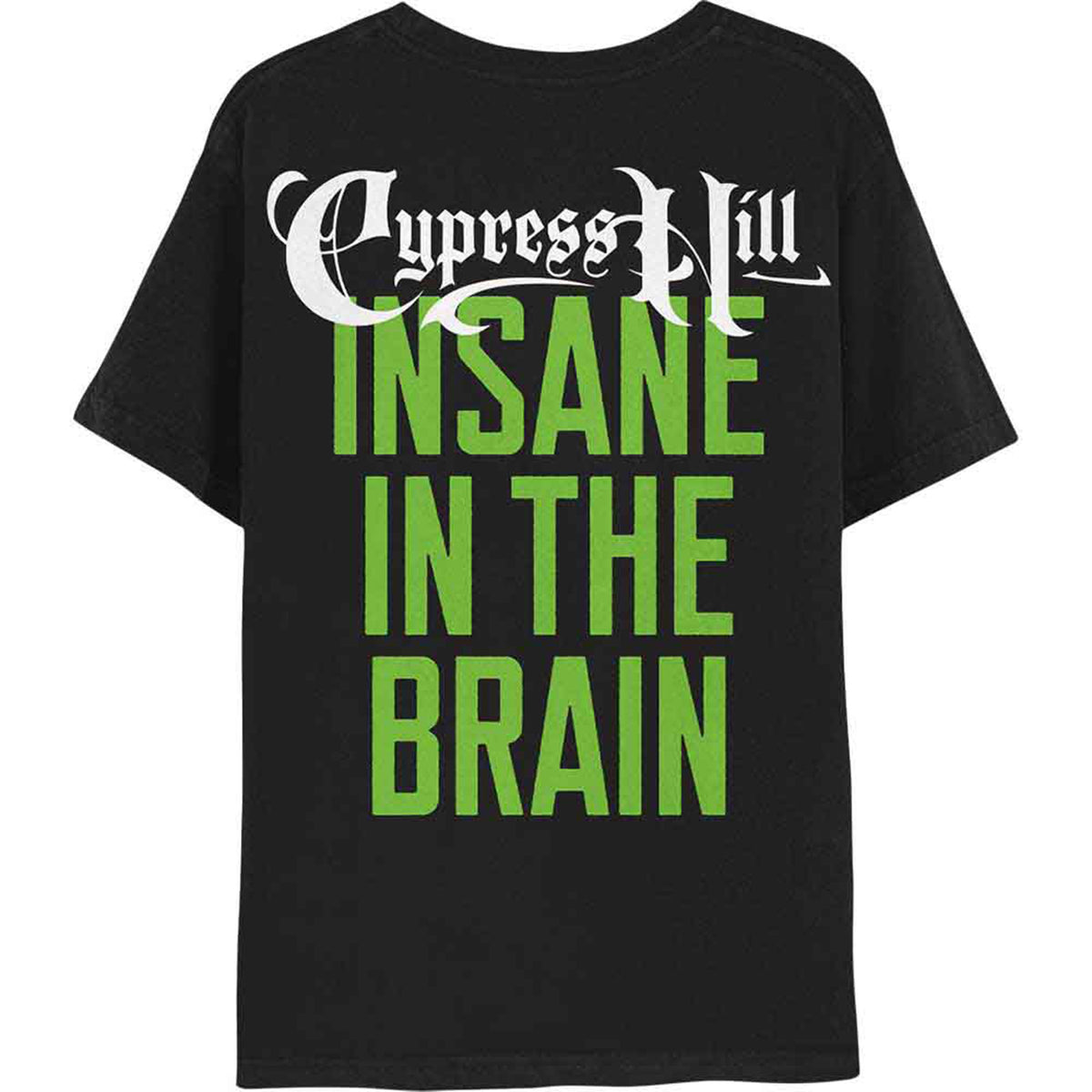 CYPRESS HILL - INSANE IN THE BRAIN - T-Shirt Black (Back Print)