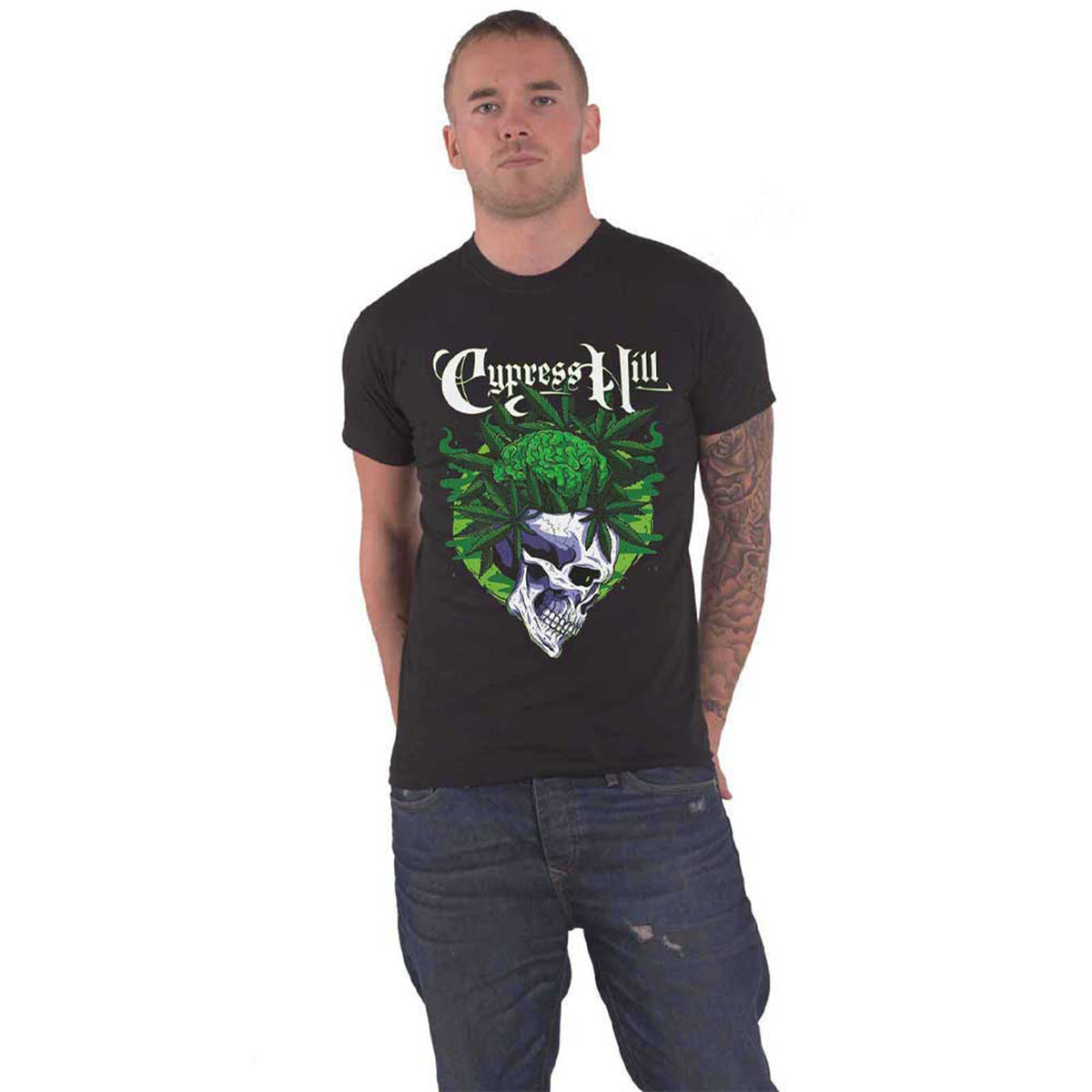 CYPRESS HILL - INSANE IN THE BRAIN - T-Shirt Black (Back Print)