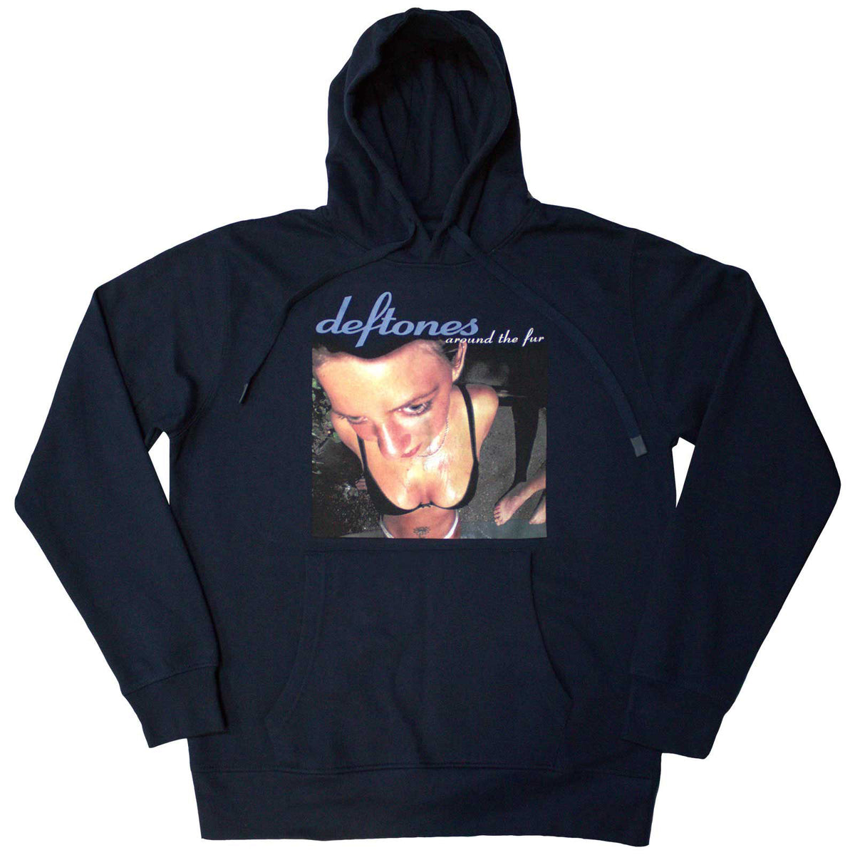 DEFTONES - AROUND THE FUR - Pullover Hoodie Blue