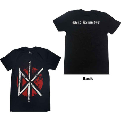 DEAD KENNEDYS - VINTAGE LOGO - T-Shirt Black (Back Print)