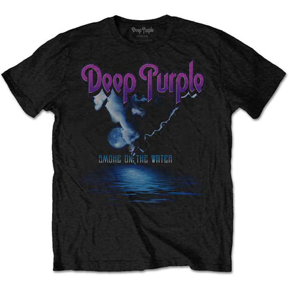 DEEP PURPLE - SMOKE ON THE WATER - T-Shirt Black